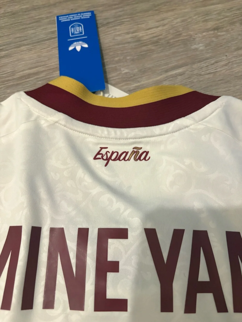 NWT RARE AUTHENTIC LAMINE YAMAL 19 ESPANA OFFICIAL FIFA 2026 JERSEY LARGE